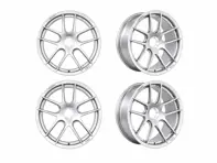 DD2 Centre Lock Wheel Set Gloss Silver. Porsche 992.2 GTS - 992.25.19.R.GS, 992.26.03.R.SG